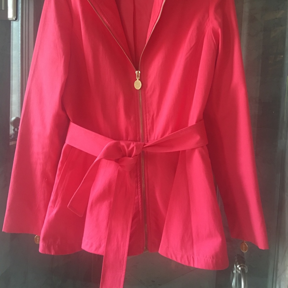 Iman Salmon Pink Jacket